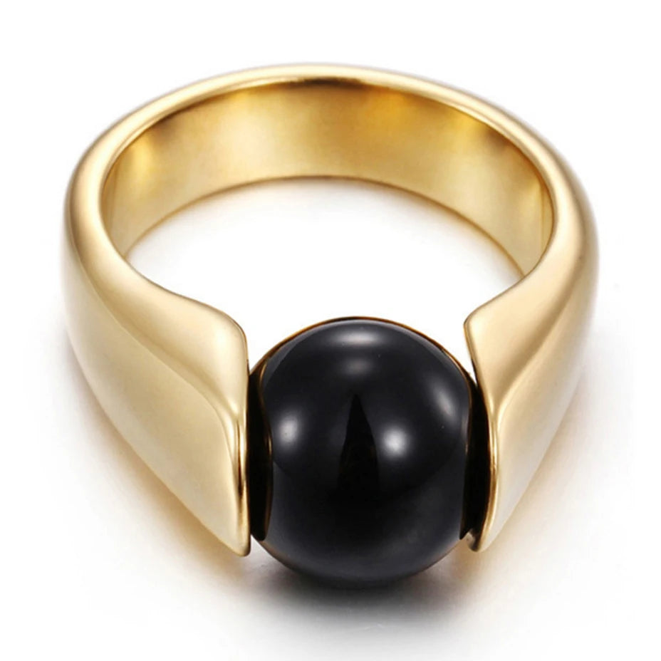 Exquisite Multicolor Stone Ring Women