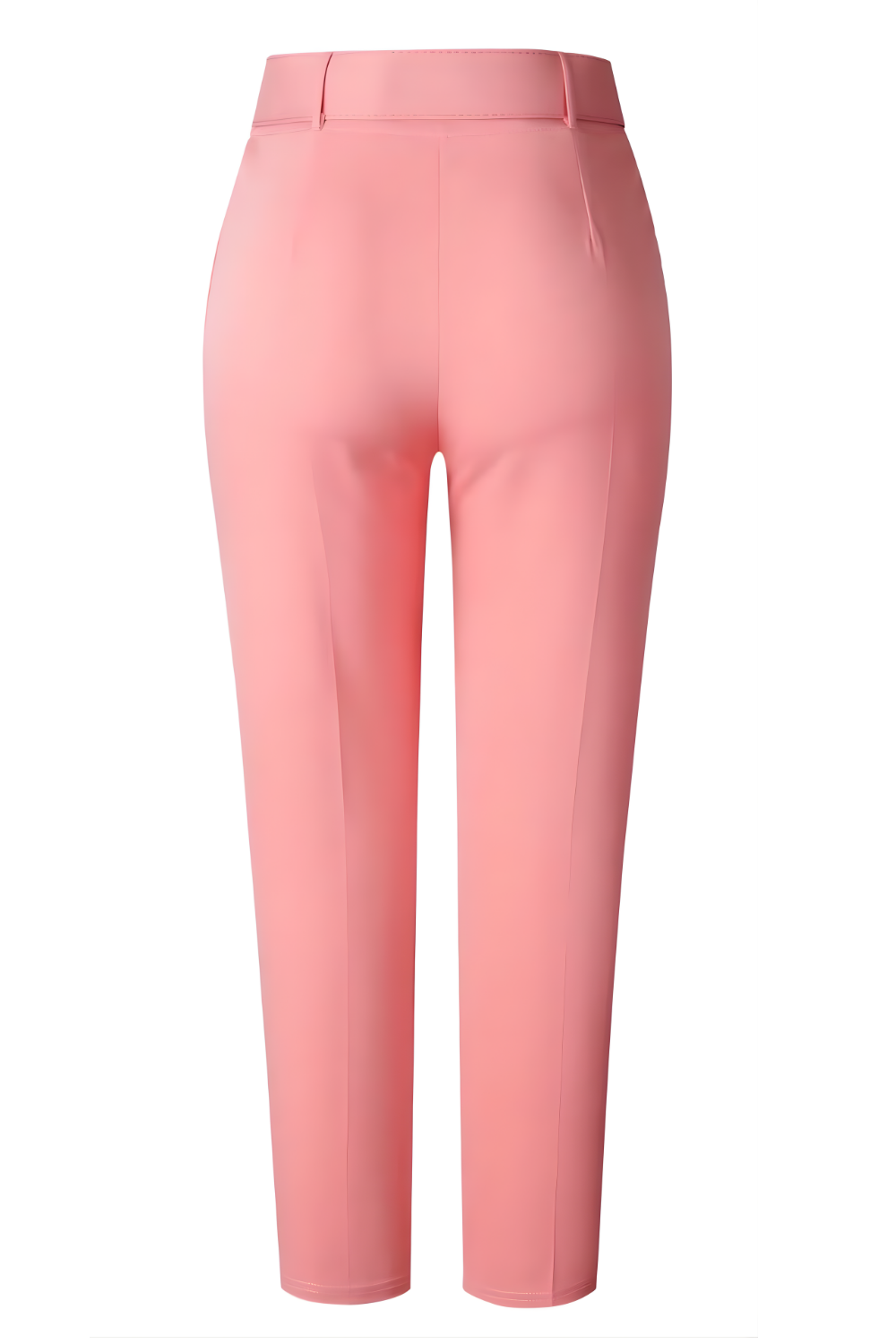 Pink pants on a white background