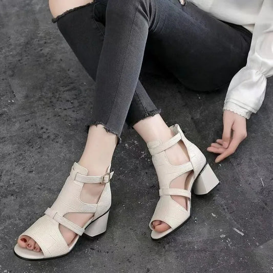 Ankle Strap Gladiator Flats