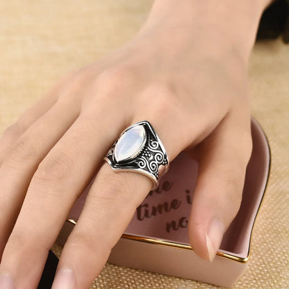 Bohemian Silver Ring