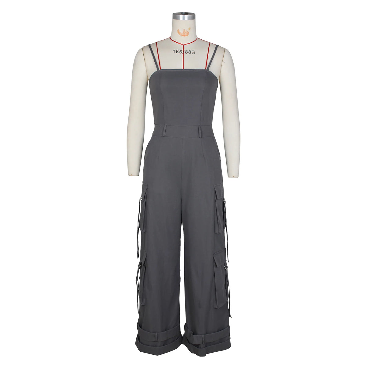 Elegant Mid Waist Jumpsuit
