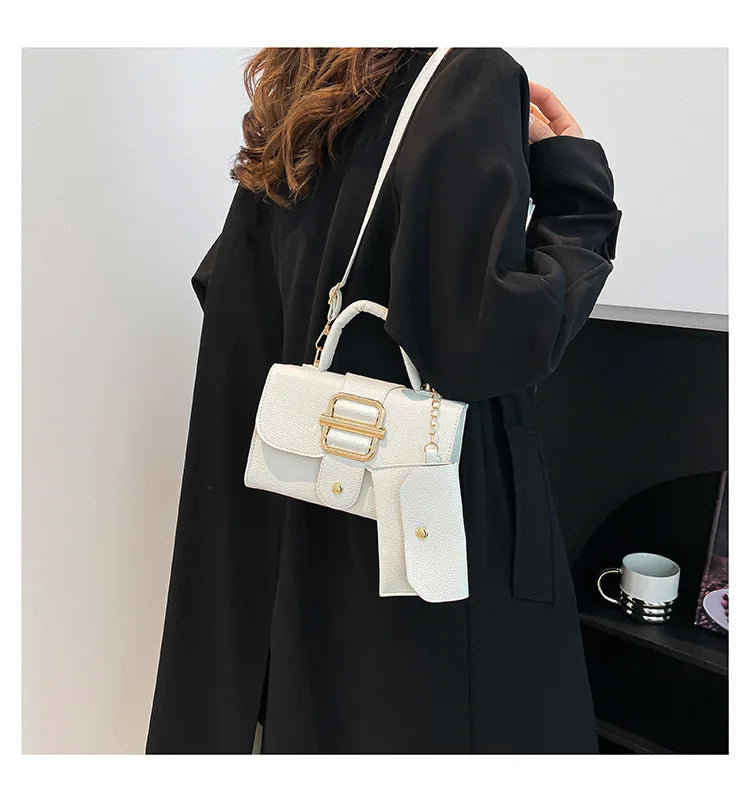 Elegant Small Square Crossbody Bag