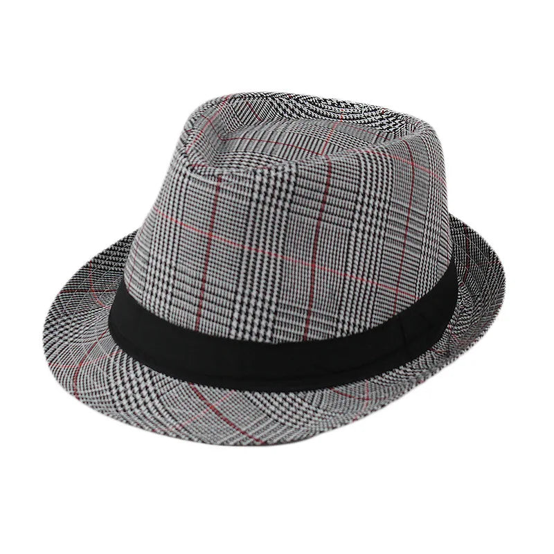 Classic Linen Fedora Hat