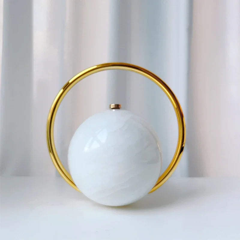  The Orb Marble Sphere Clutch