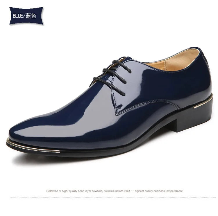 Men's Patent Leather Dress Shoes