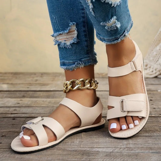 Coastal Muse Buckle Strap Sandals