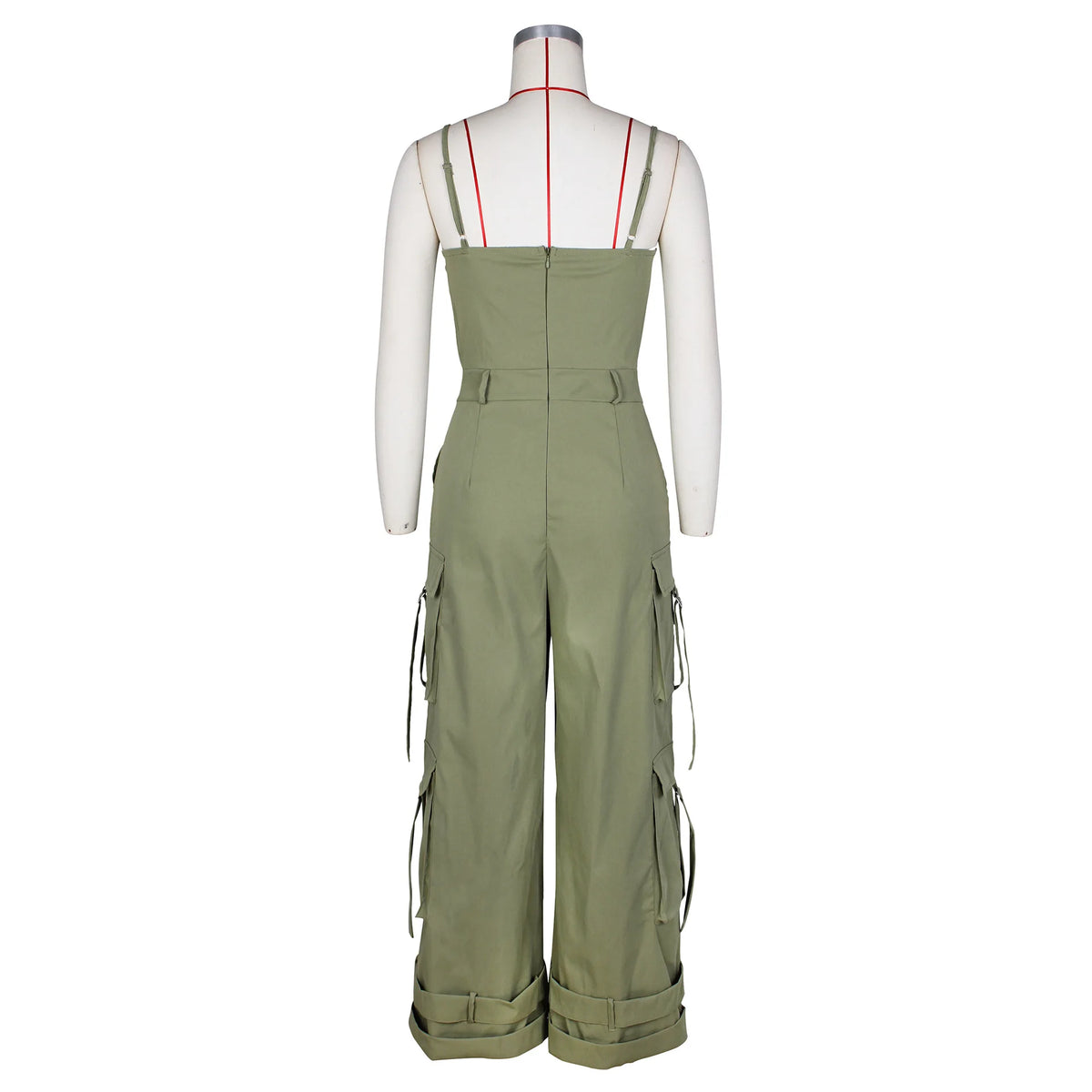 Elegant Mid Waist Jumpsuit