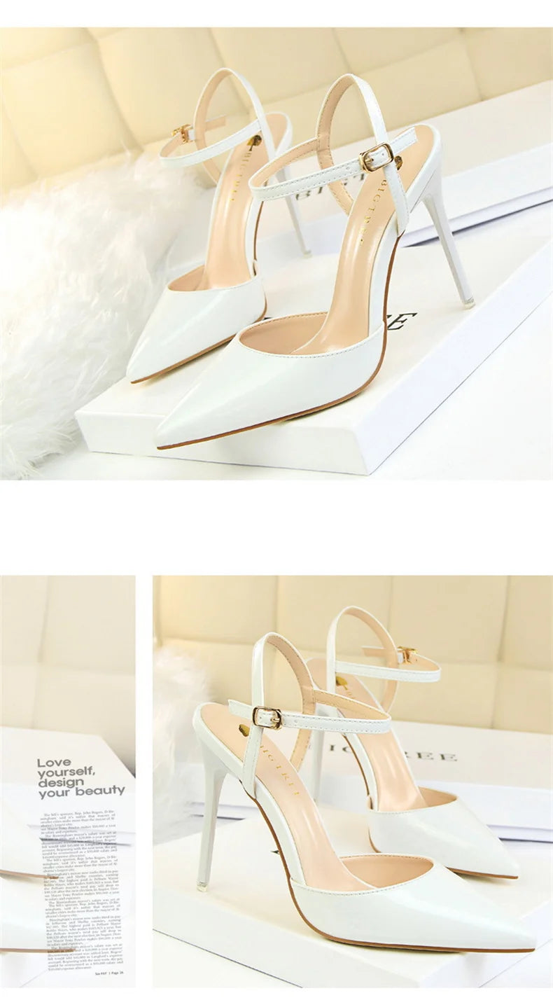 Pointed Toe Thin Heel Dress Shoes