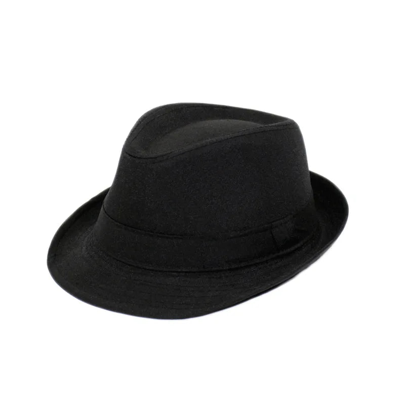 Classic Linen Fedora Hat