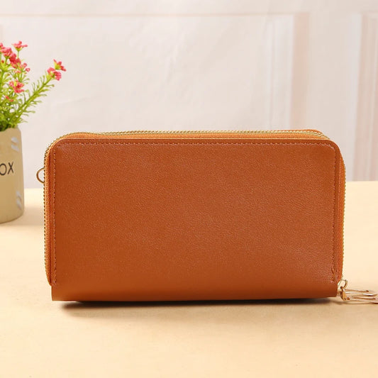 The Minimalist Multi-Compartment Crossbody Phone Wallet