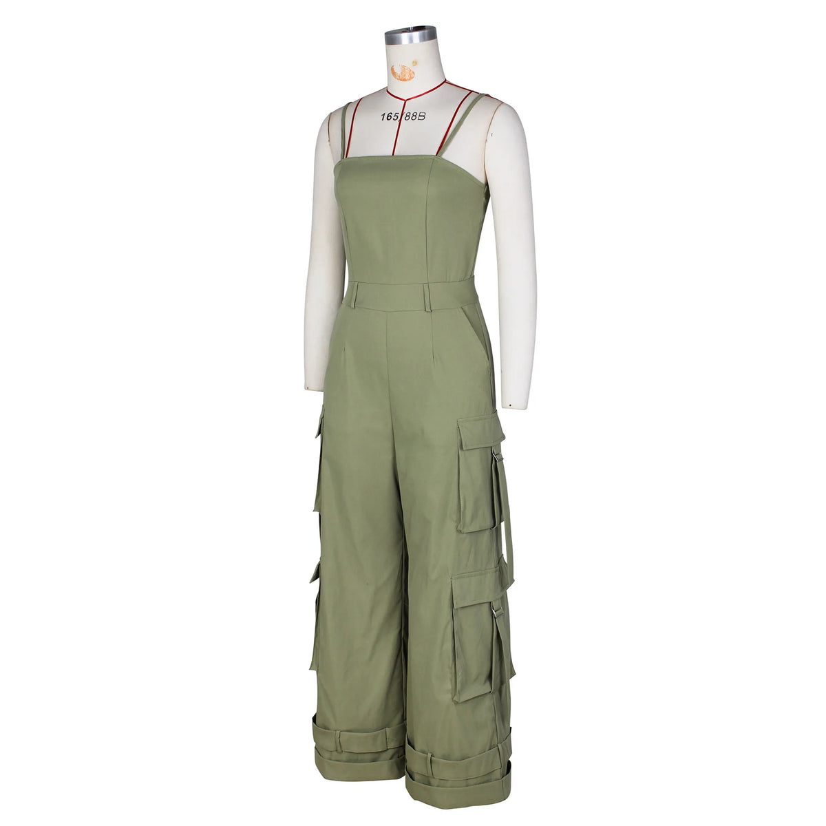 Elegant Mid Waist Jumpsuit