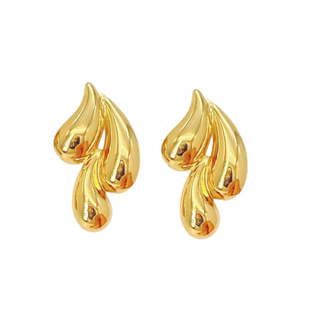 Water Droplet Dangle Earrings