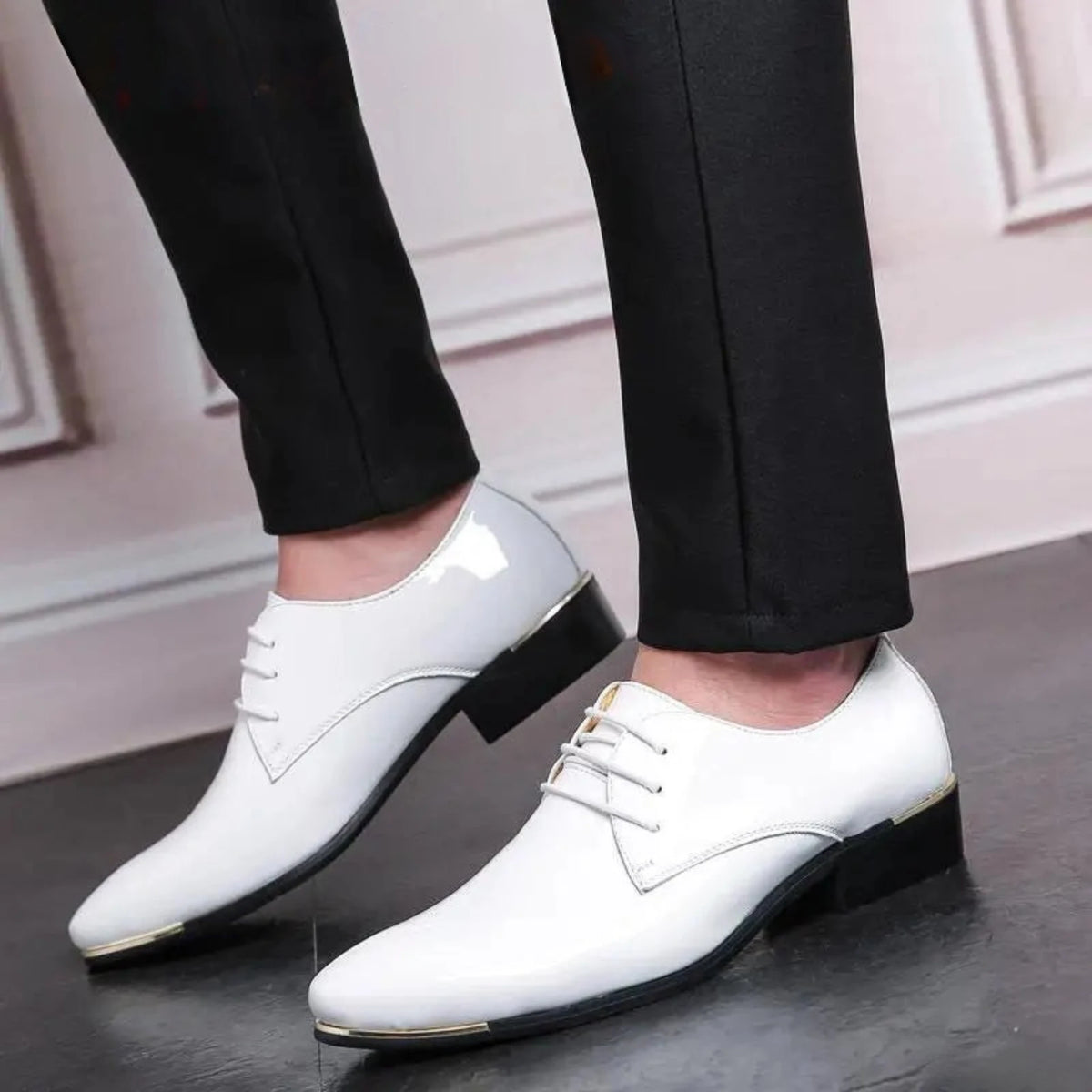 Men's Patent Leather Dress Shoes