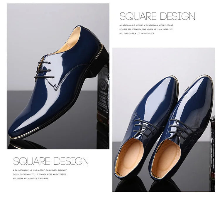 Men's Patent Leather Dress Shoes