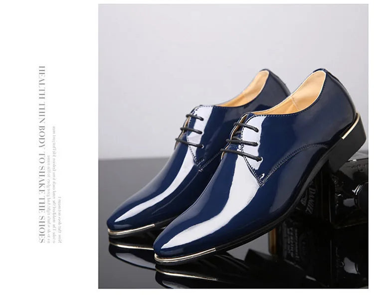 Men's Patent Leather Dress Shoes