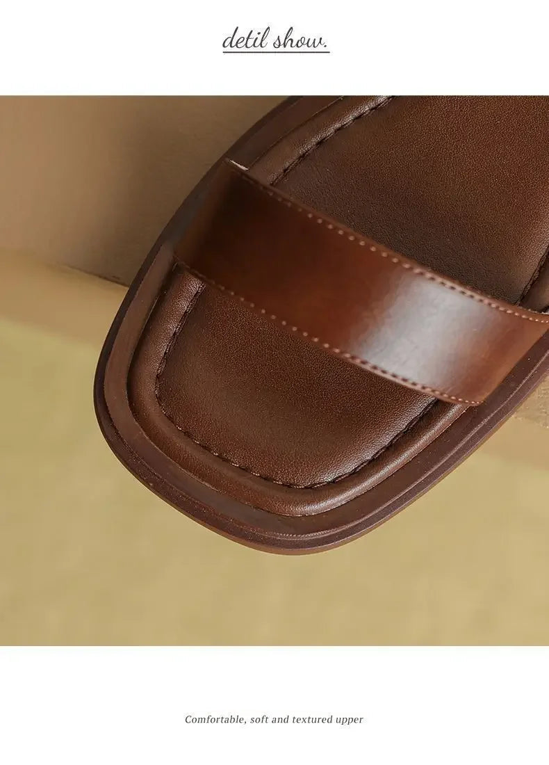 Fashionable Open Toes Platform Sandals