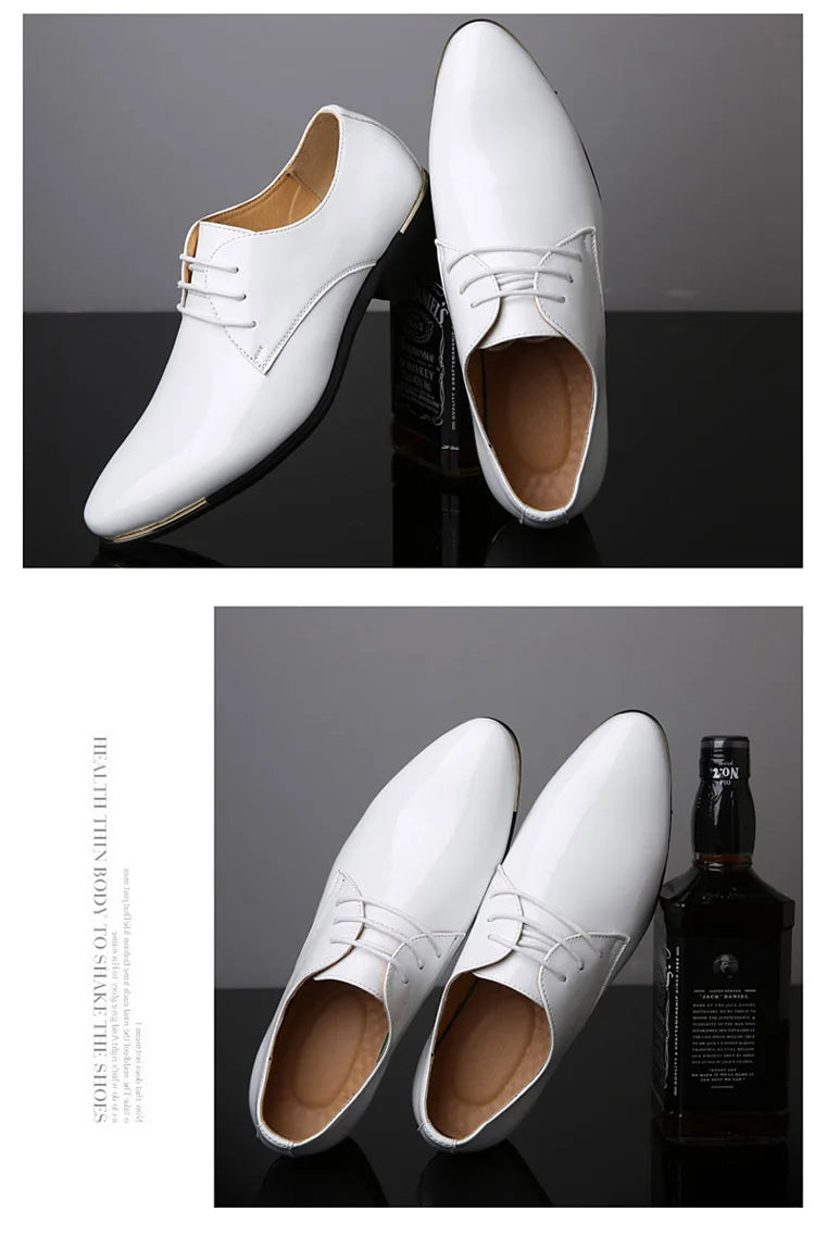 Men's Patent Leather Dress Shoes