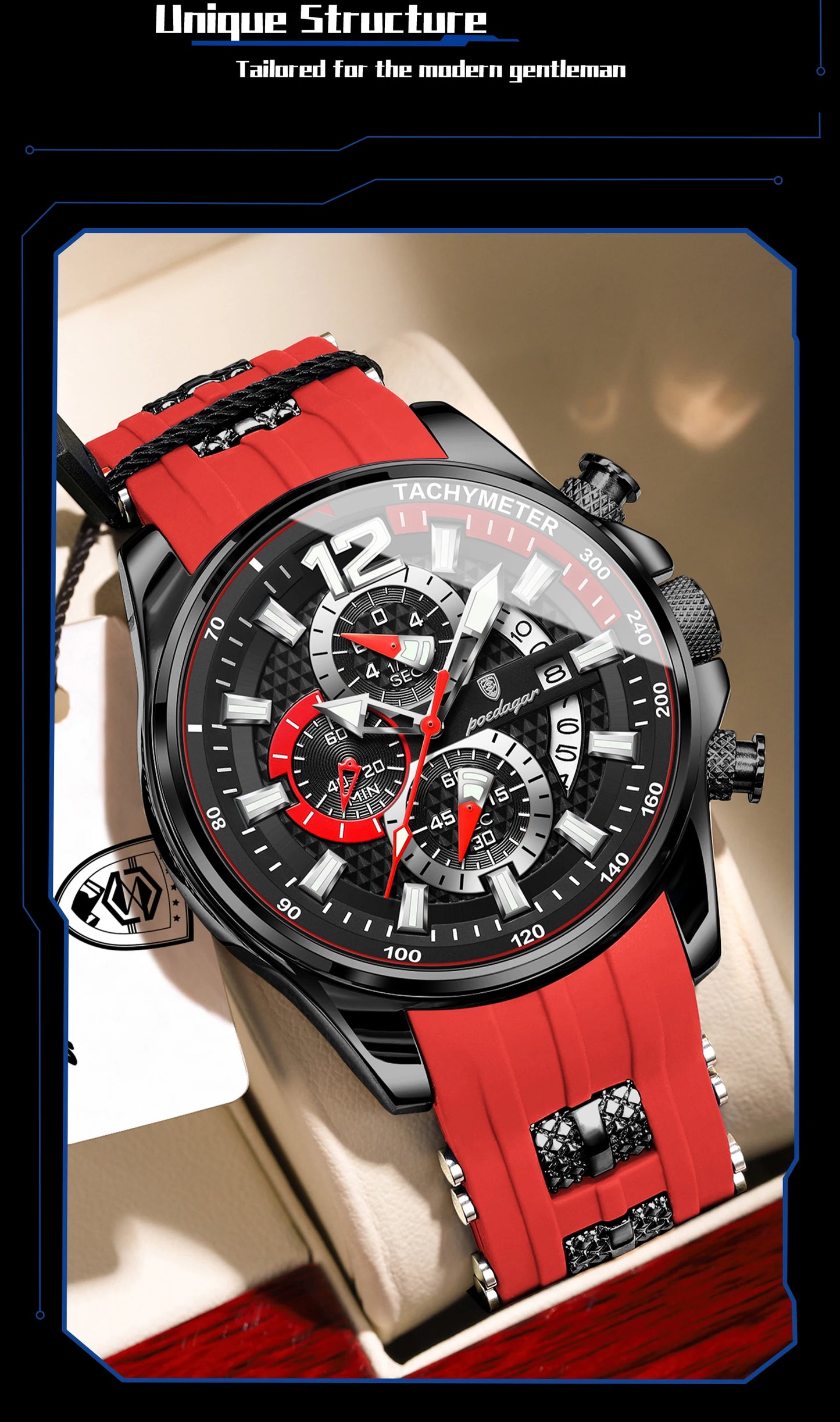 Big Dial Military Quartz Watch