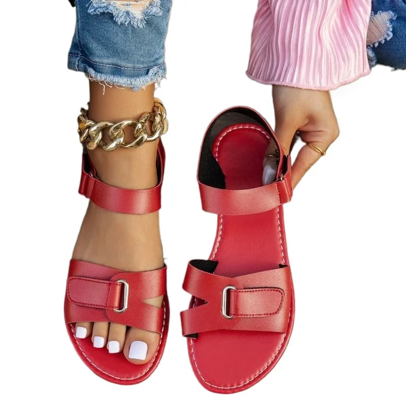 Coastal Muse Buckle Strap Sandals