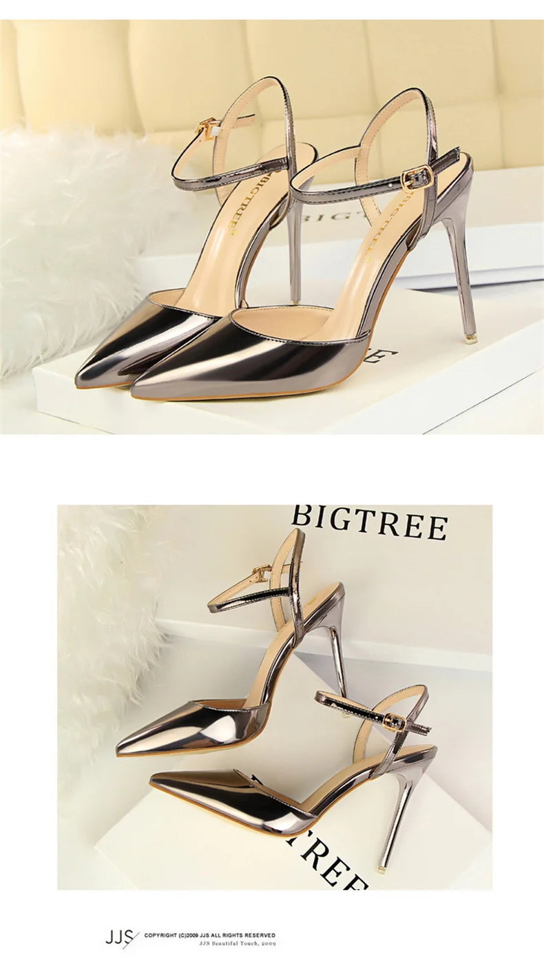 Pointed Toe Thin Heel Dress Shoes