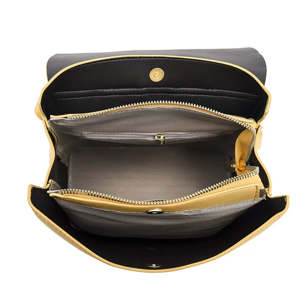 Luxury Leather Anti-Theft Women's Backpack