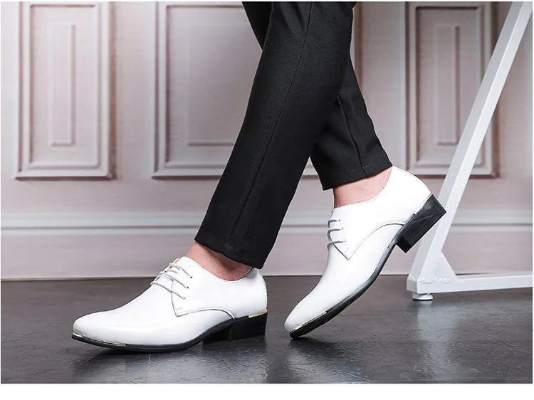 Men's Patent Leather Dress Shoes