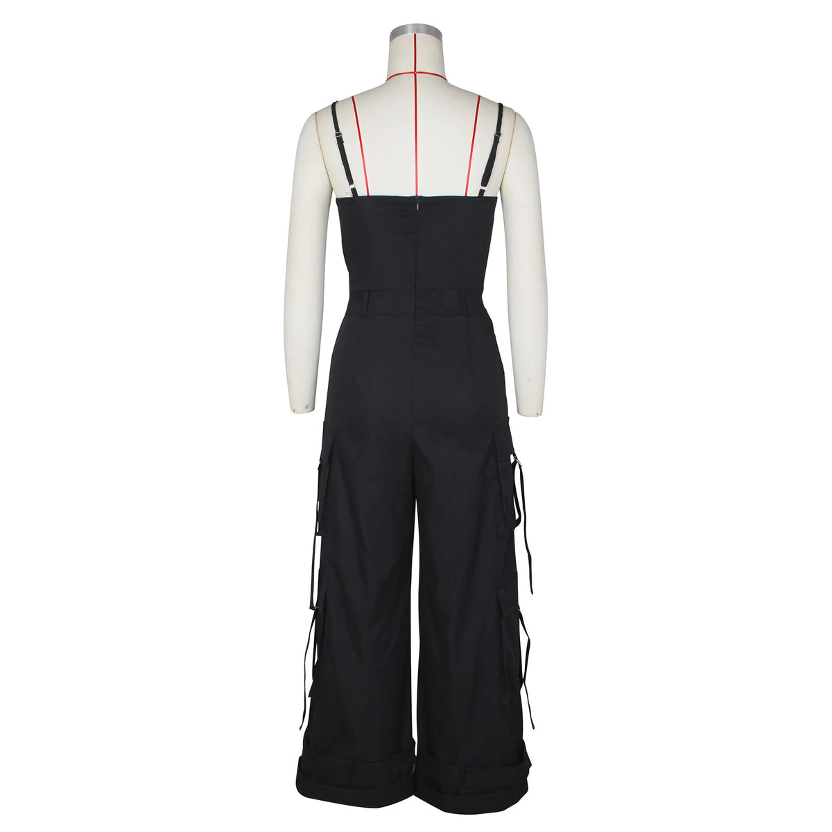 Elegant Mid Waist Jumpsuit