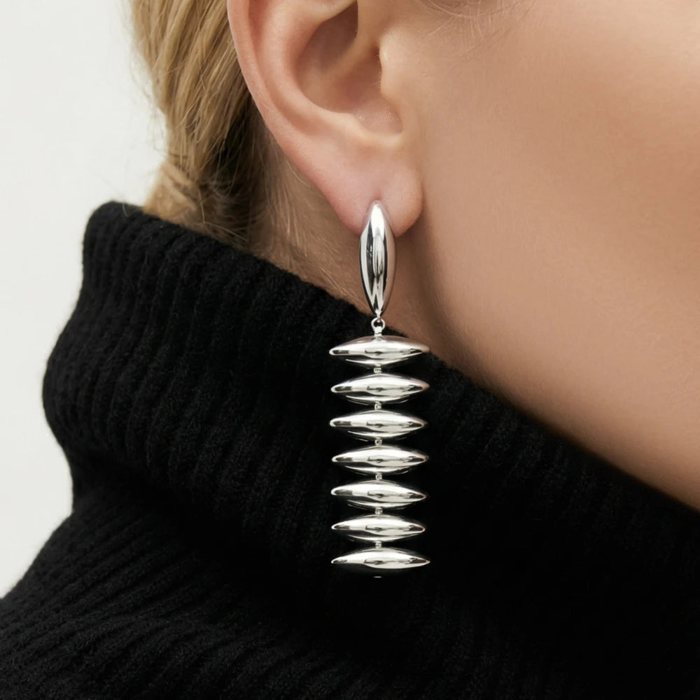 Sculptural Gold Beaded Jewelry Collection