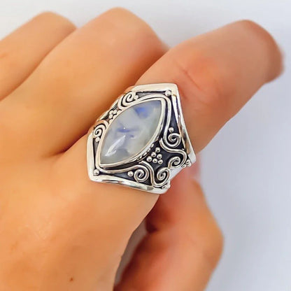 Bohemian Silver Ring