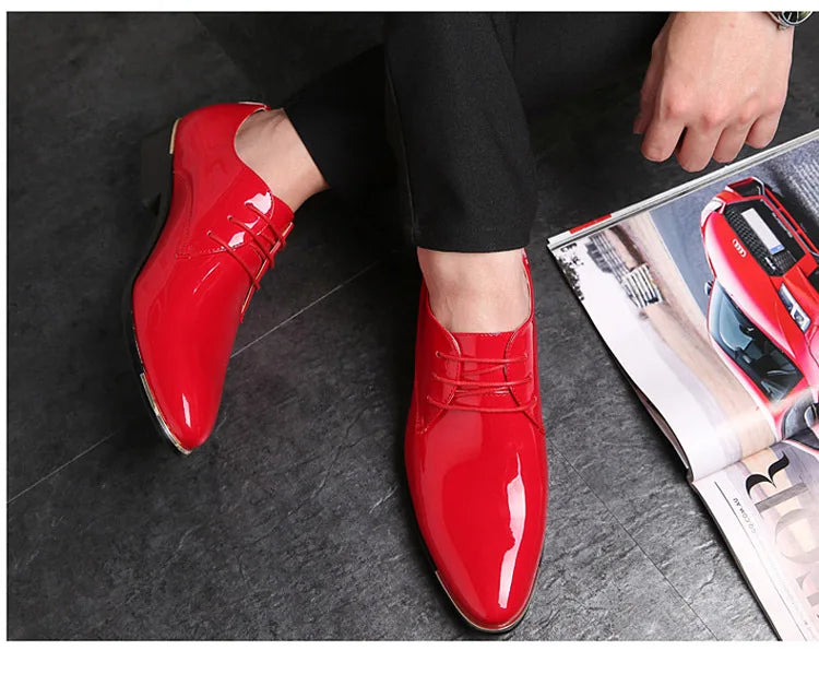 Men's Patent Leather Dress Shoes