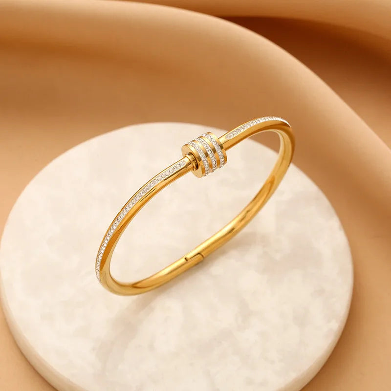 Roman Numeral Statement Bracelet