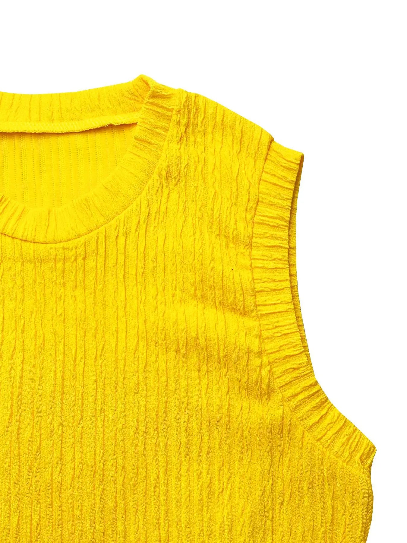 Chic Tank Top Pantsuit Ensemble