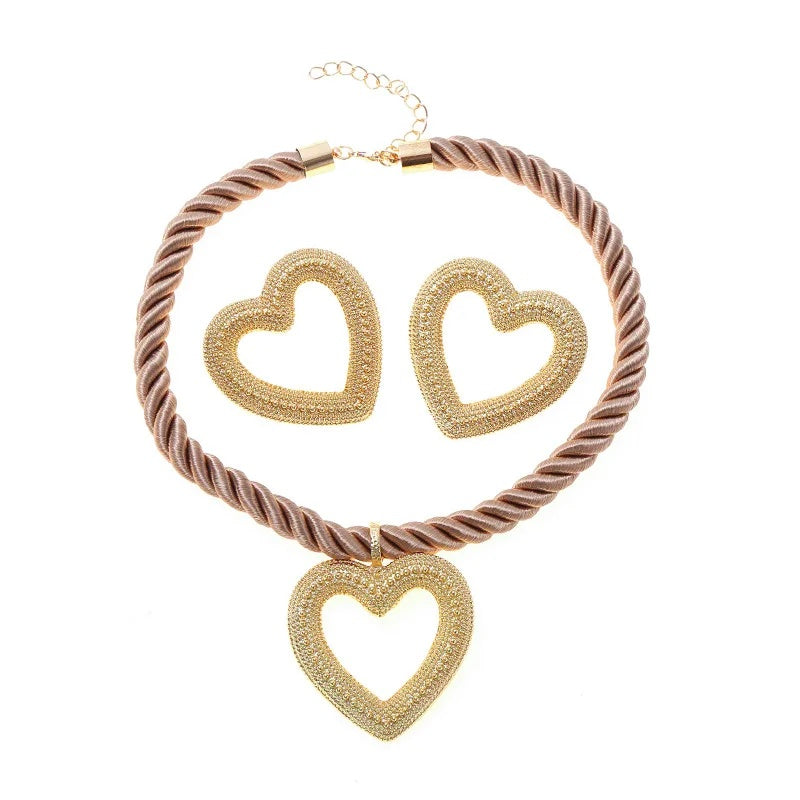 Golden Coastal Breeze Jewelry Set