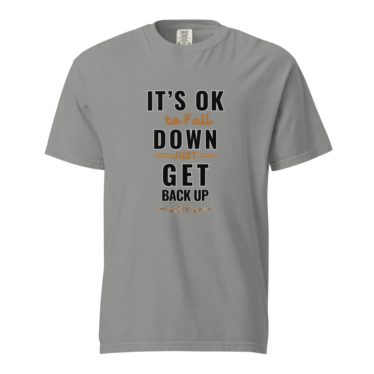 It's Ok To Fall Down Heavyweight T-shirt