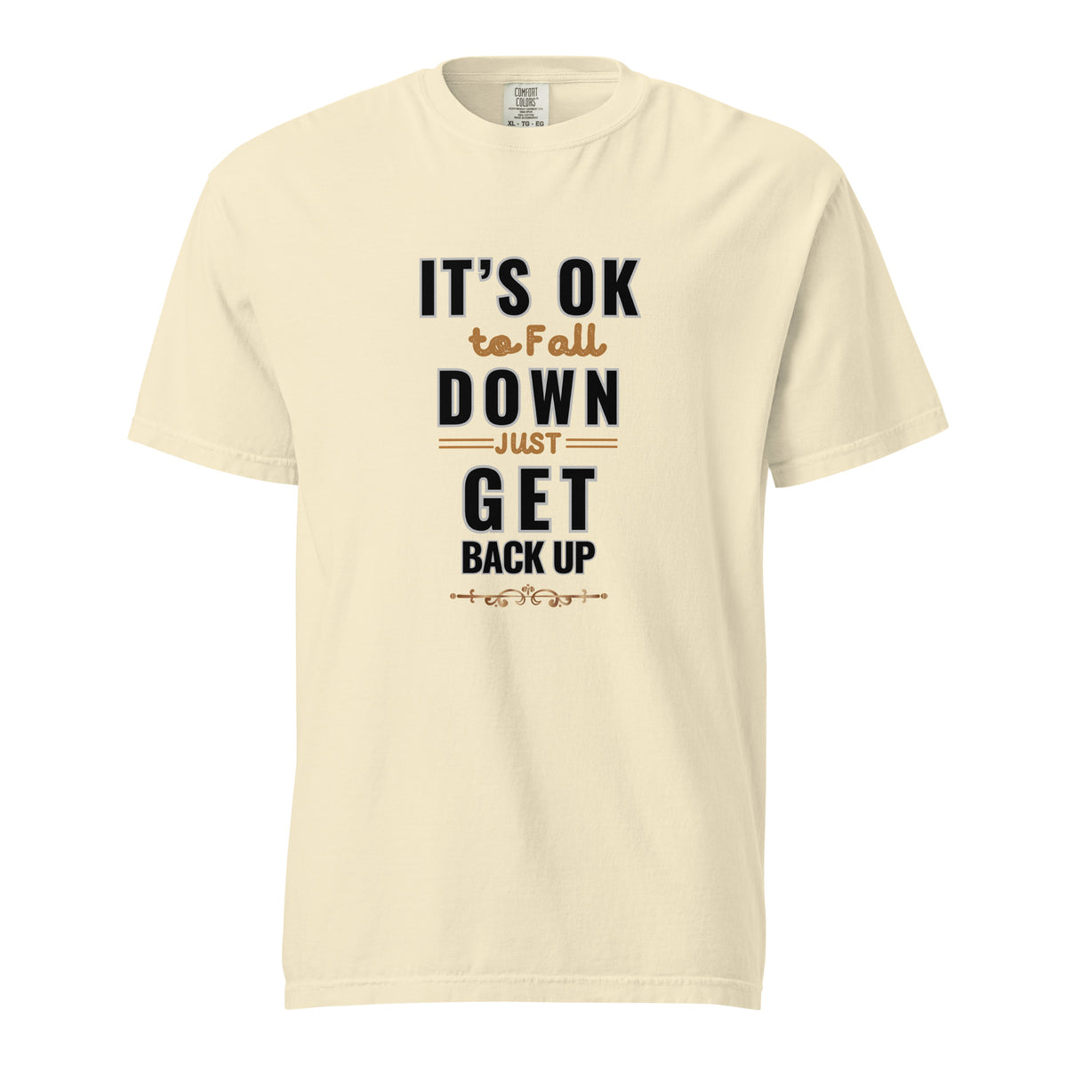 It's Ok To Fall Down Heavyweight T-shirt