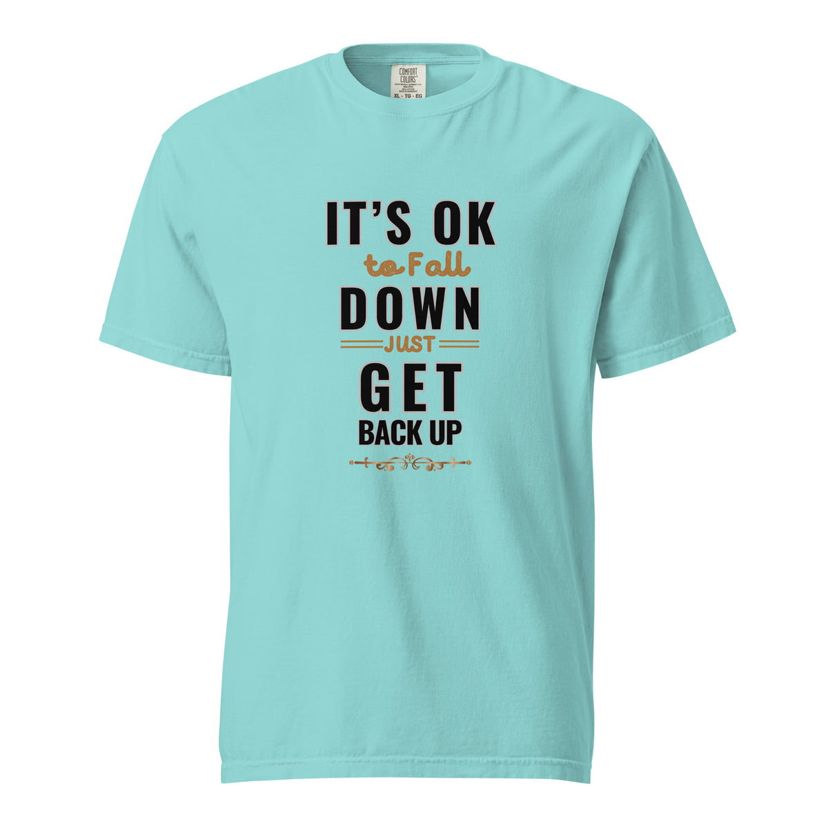 It's Ok To Fall Down Heavyweight T-shirt
