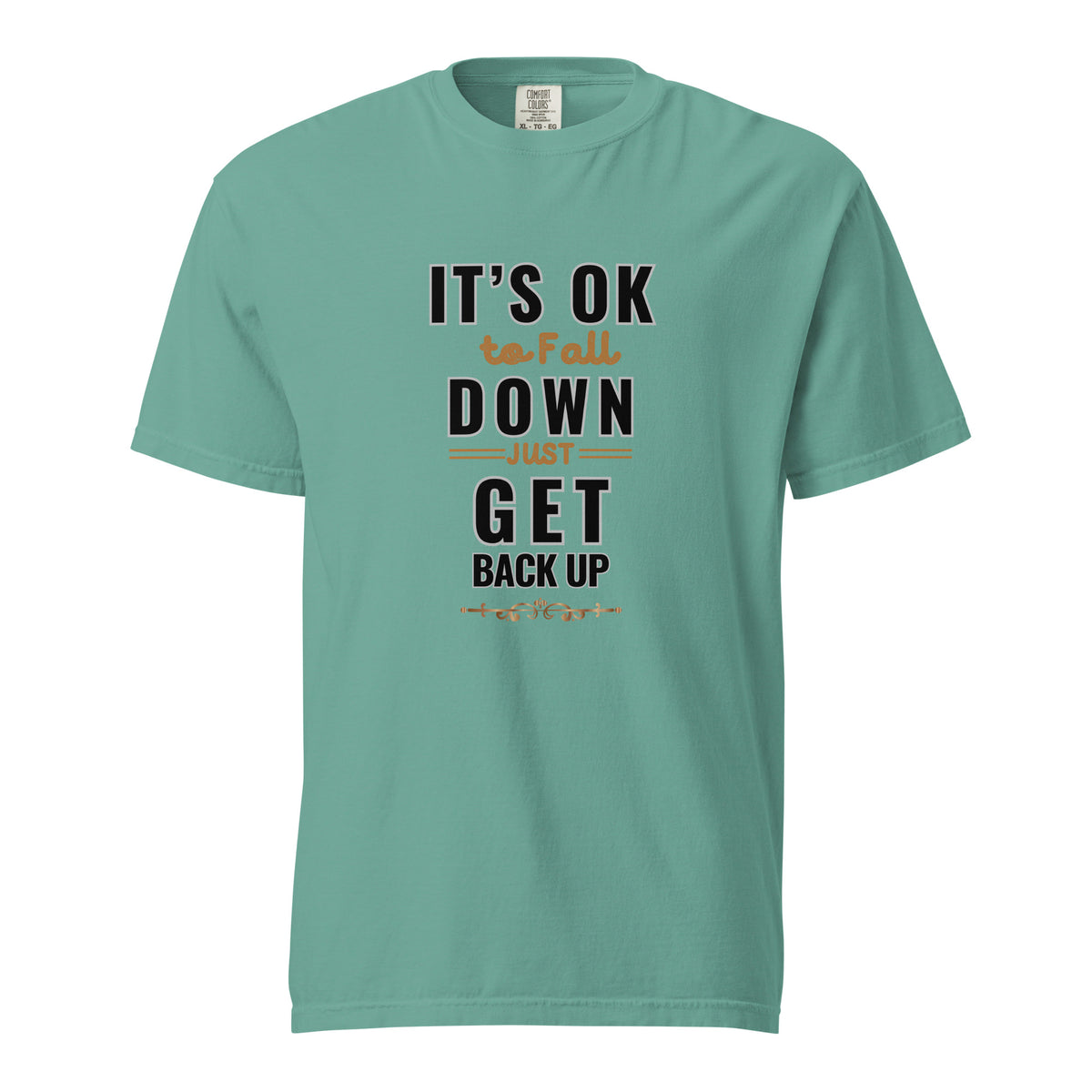 It's Ok To Fall Down Heavyweight T-shirt