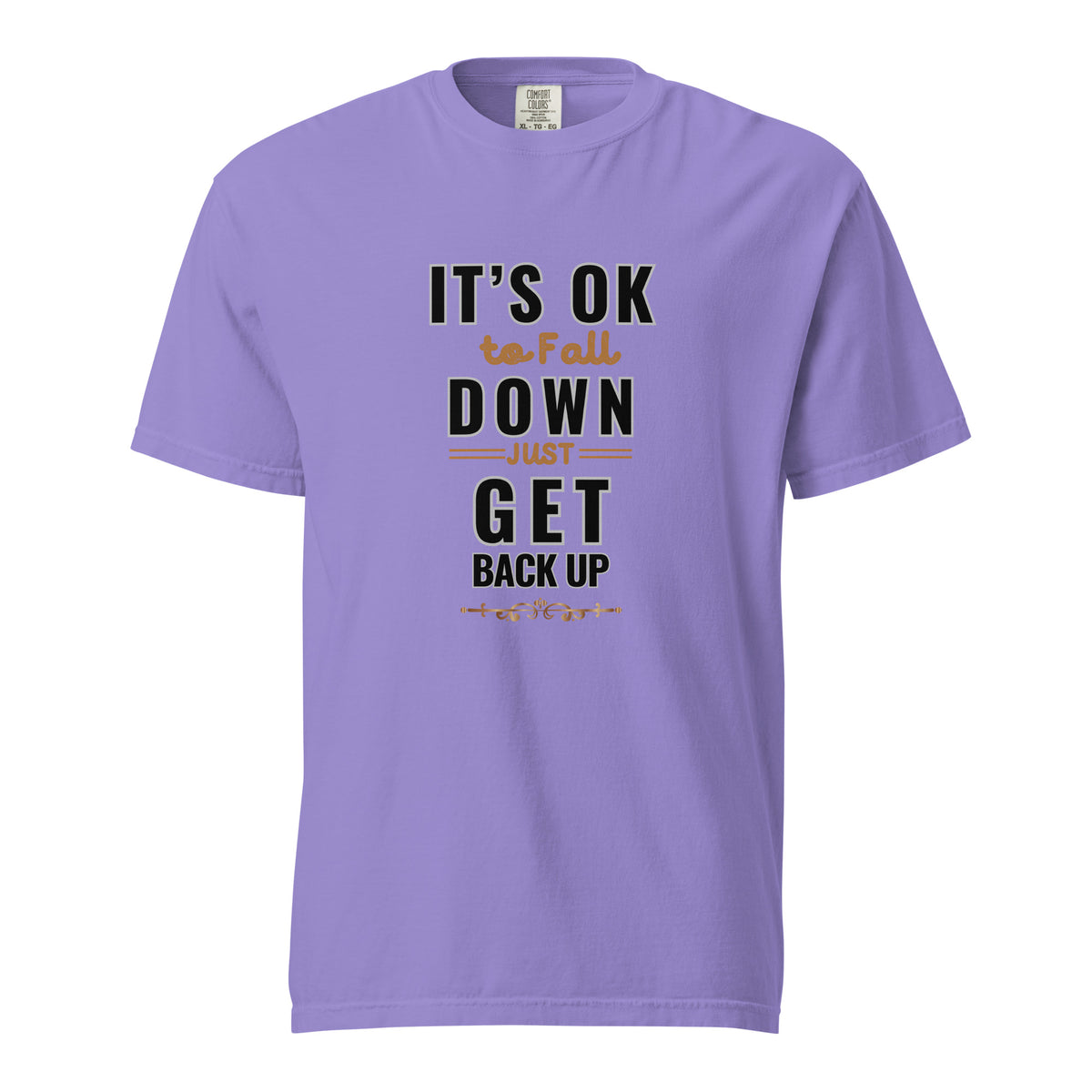 It's Ok To Fall Down Heavyweight T-shirt