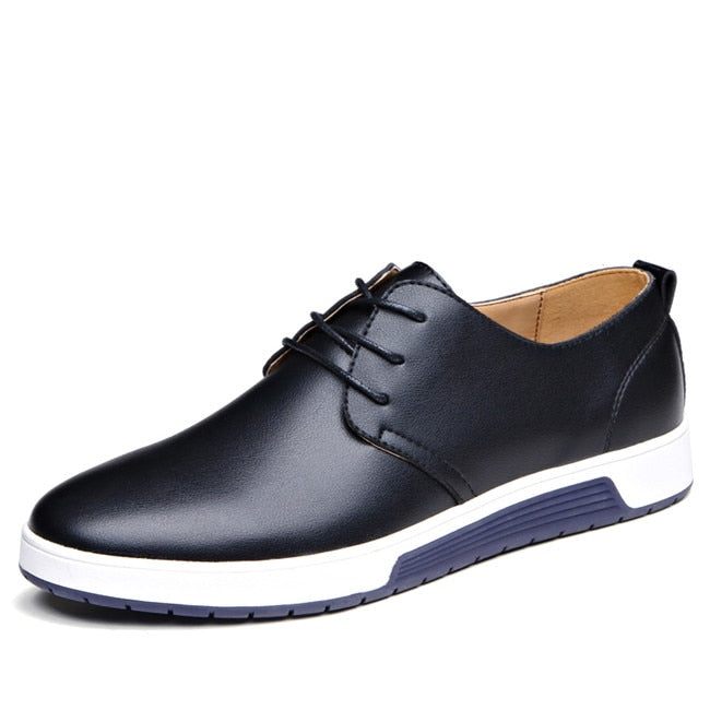 Men's Leather Dress Sneakers