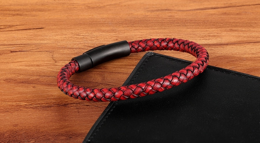 Hand Woven Leather Bracelet - ProLyf Styles