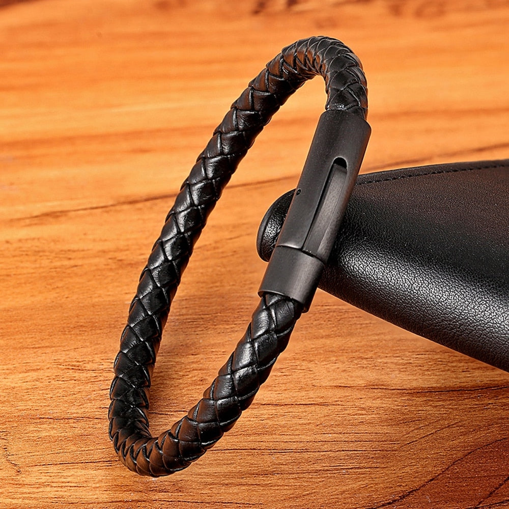 Hand Woven Leather Bracelet - ProLyf Styles