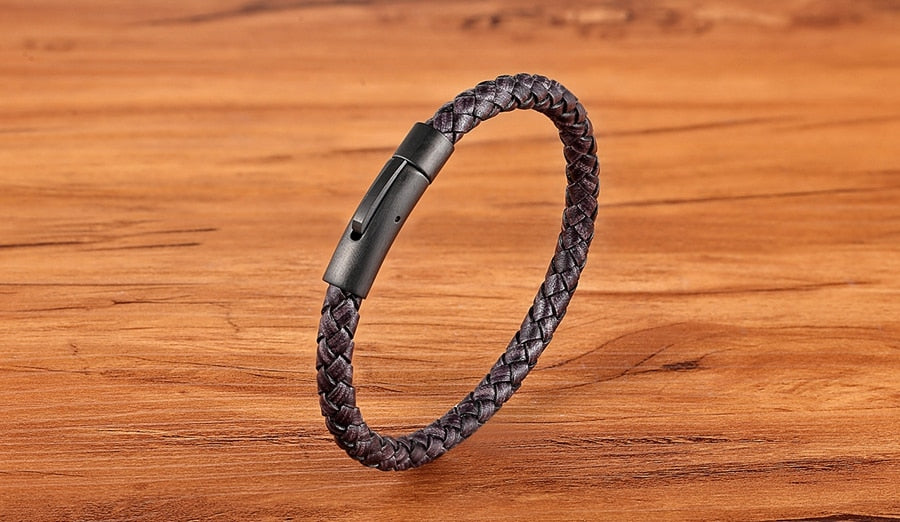 Hand Woven Leather Bracelet - ProLyf Styles