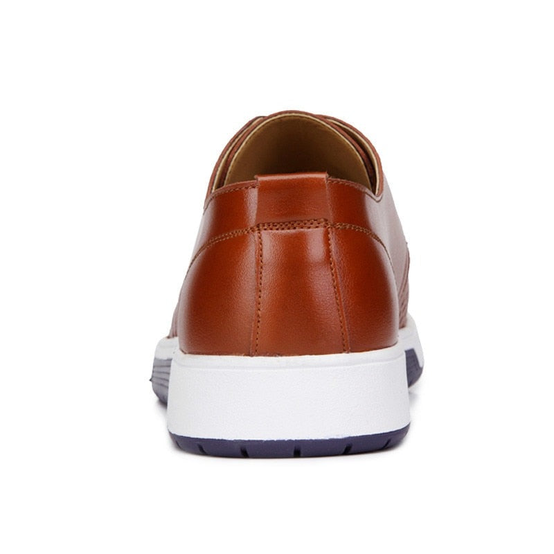 Men's Leather Dress Sneakers