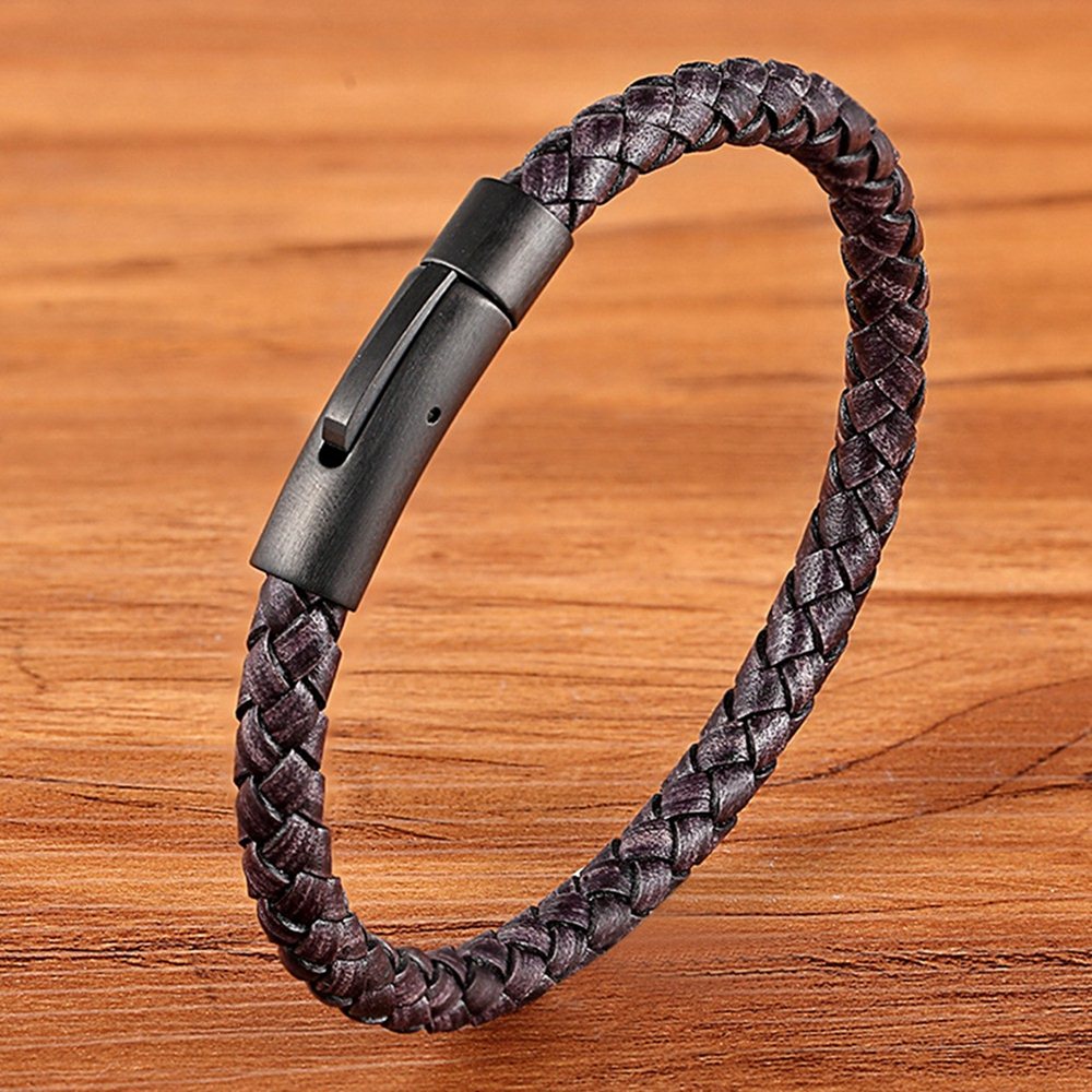 Hand Woven Leather Bracelet - ProLyf Styles