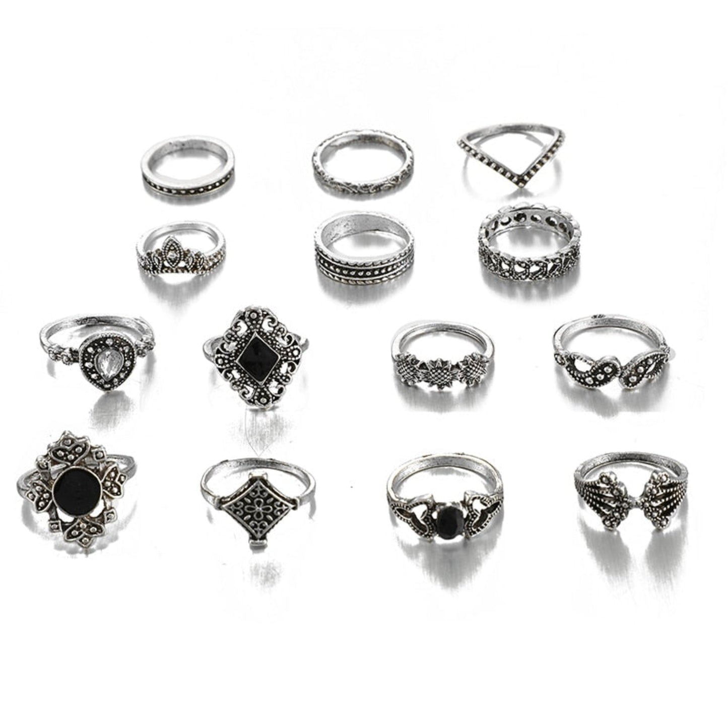Boho Fashion Style Ring Set - ProLyf Styles