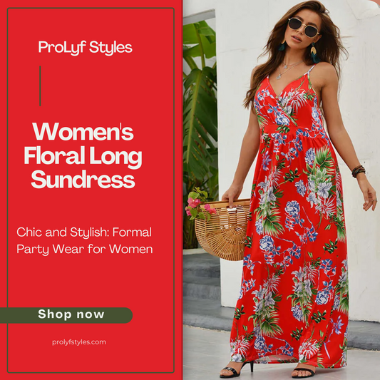 Affordable Dresses for Women: Stunning Floral Long Sundress