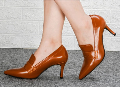 Trendy Women's Pointed Toe Stiletto Heels