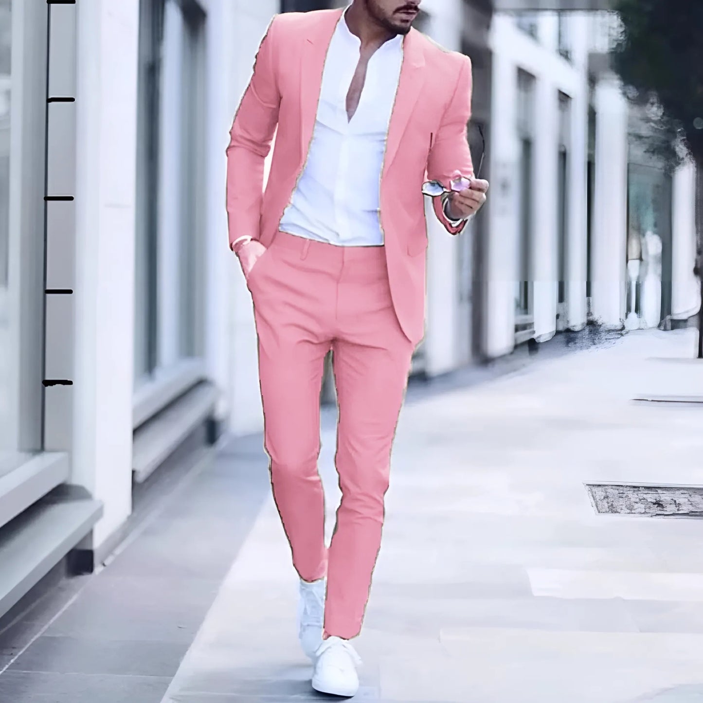 Men's Sporty Two Piece Suit