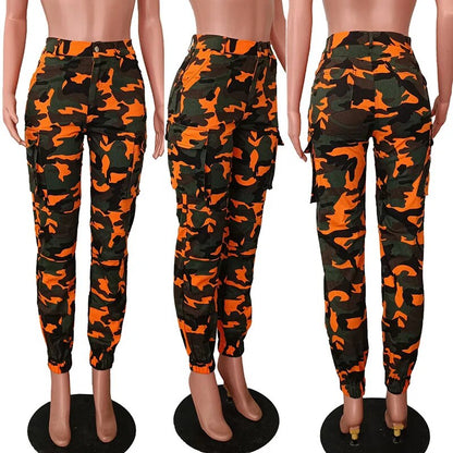 Camouflage Cargo Pants for Women