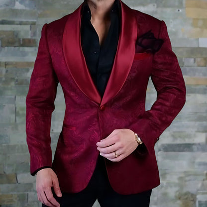 High Quality Straight Fit Men's Suit